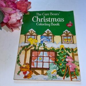 Care Bears Christmas Coloring Book by Happy House 1983 Vintage Care Bears